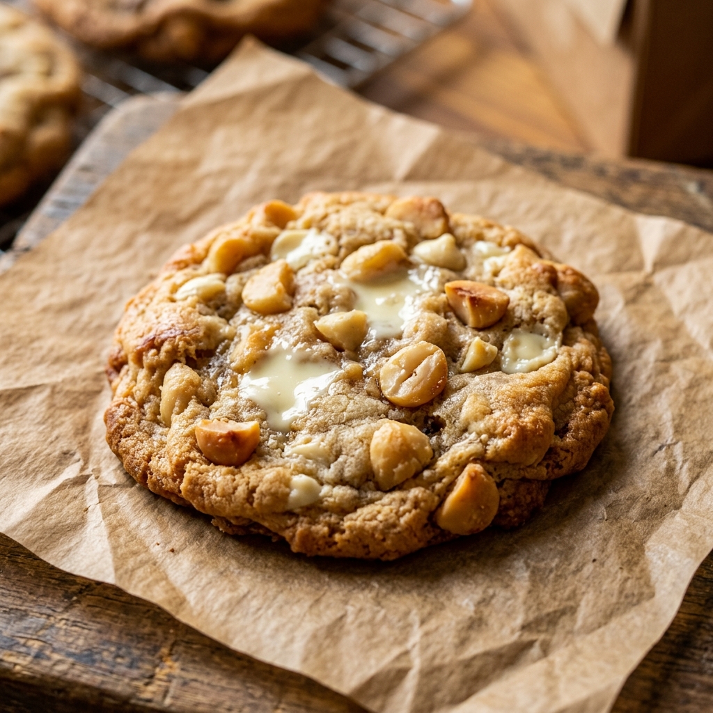 Etta's white chocolate macadamia nut cookie